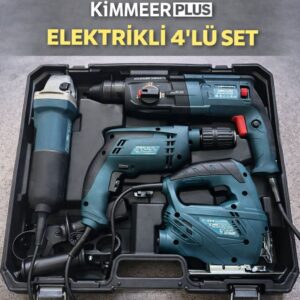 Kimmer Plas elektrikli 4 lü set