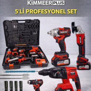 5 li profesyonel set